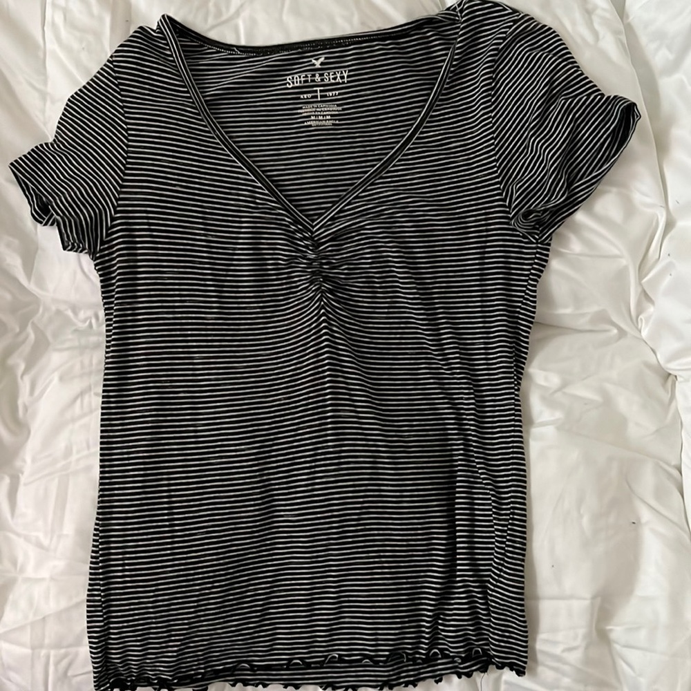 Striped Short Sleeve M